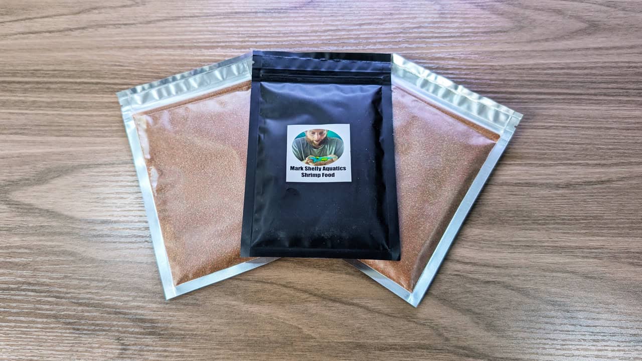 Premium Shrimp & Fish Food Blend By Mark Shelly Aquatics